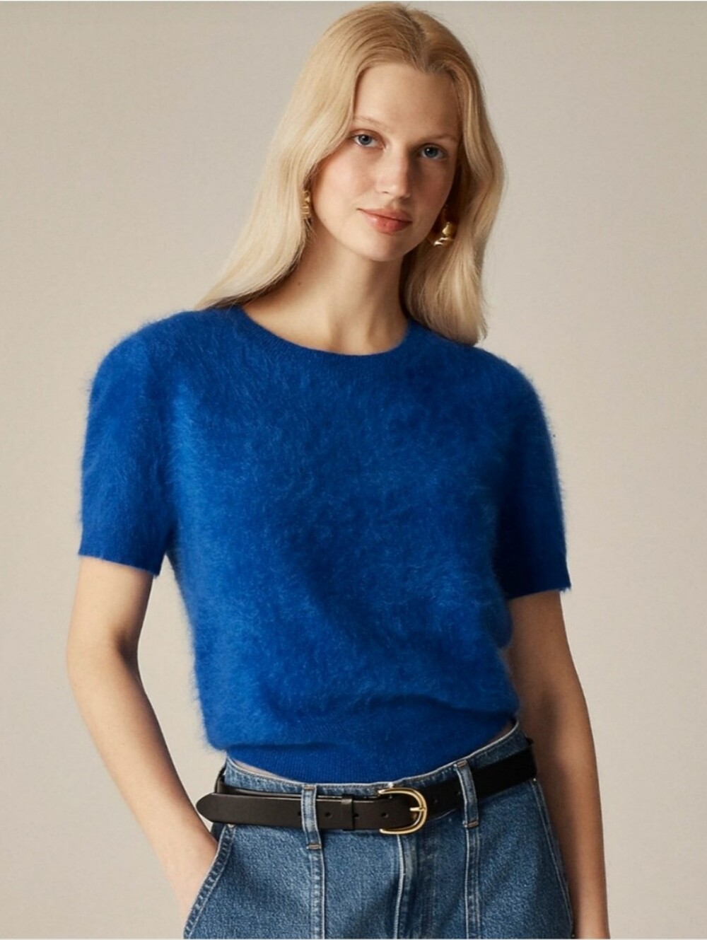 J.Crew Brushed Cashmere T-Shirt